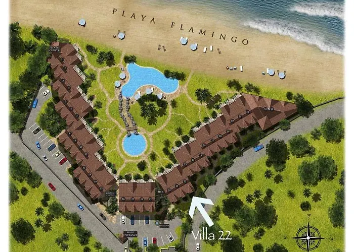 Apartment Located In The Palms Private In Playa Flamingo, Costa Rica *